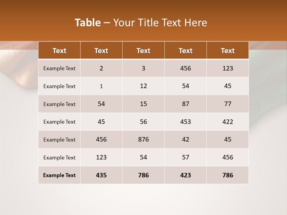 Curve Euro Military PowerPoint Template