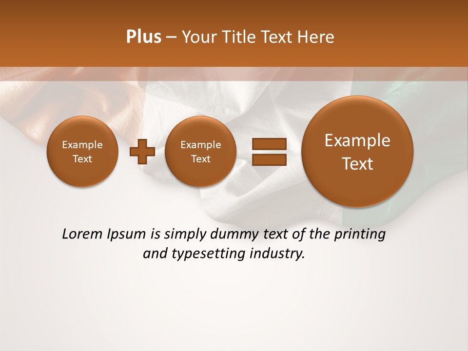 Curve Euro Military PowerPoint Template