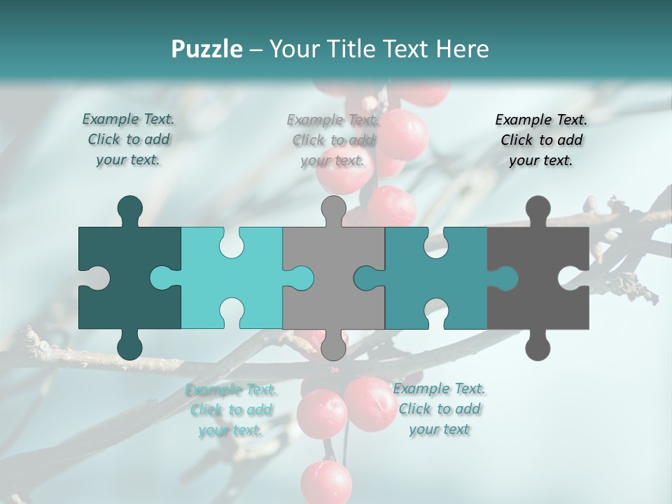 Season Schisandra East PowerPoint Template