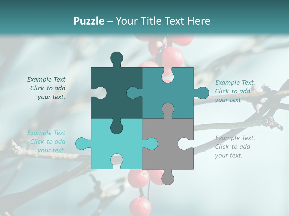 Season Schisandra East PowerPoint Template