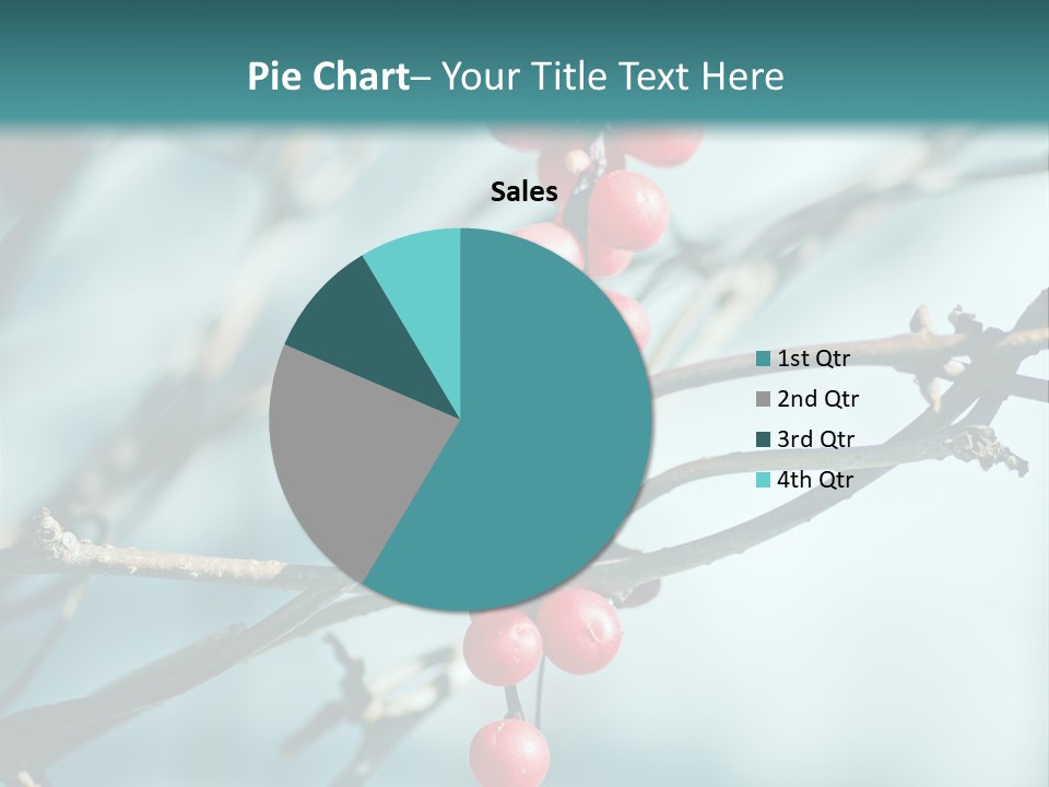 Season Schisandra East PowerPoint Template
