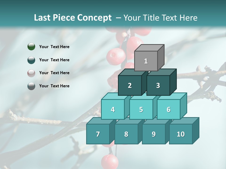 Season Schisandra East PowerPoint Template