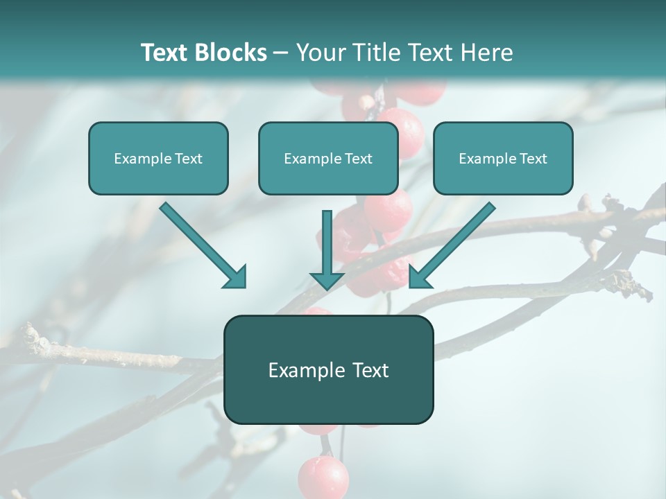 Season Schisandra East PowerPoint Template