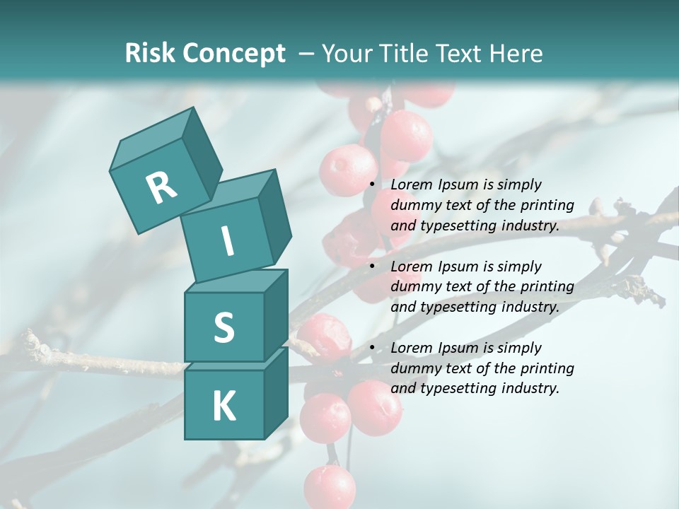 Season Schisandra East PowerPoint Template