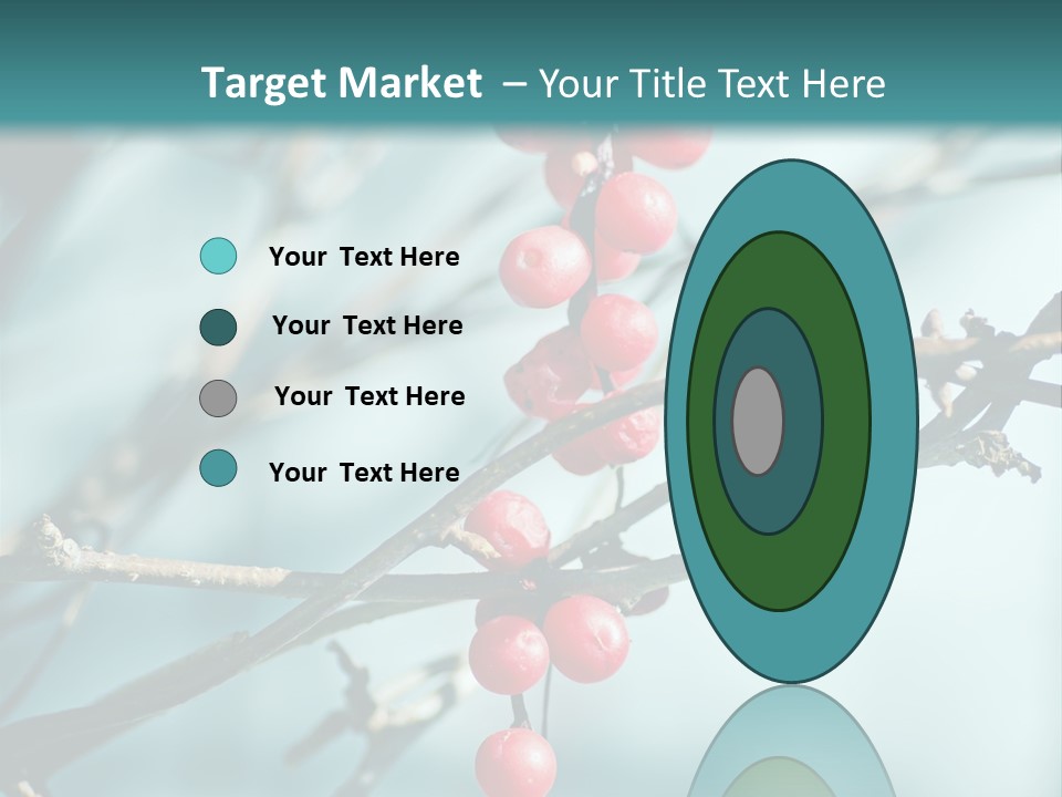 Season Schisandra East PowerPoint Template
