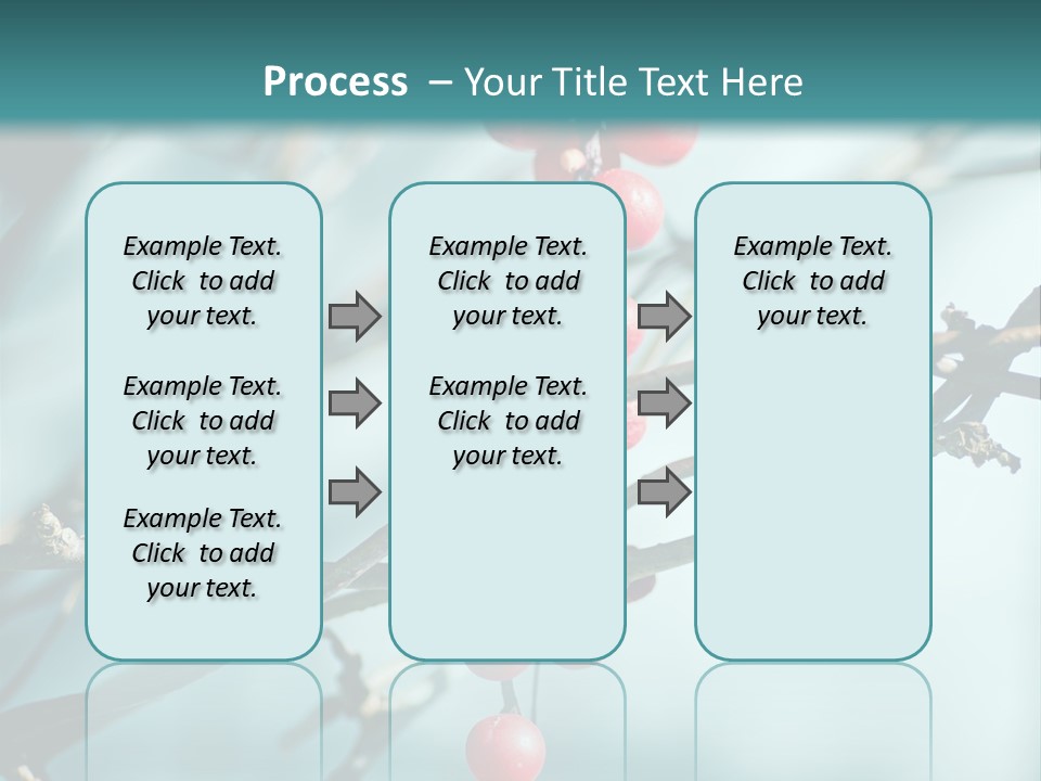 Season Schisandra East PowerPoint Template