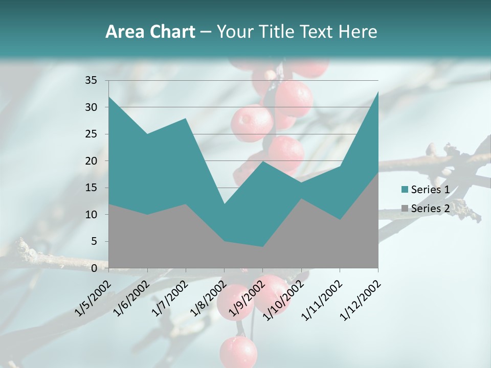 Season Schisandra East PowerPoint Template