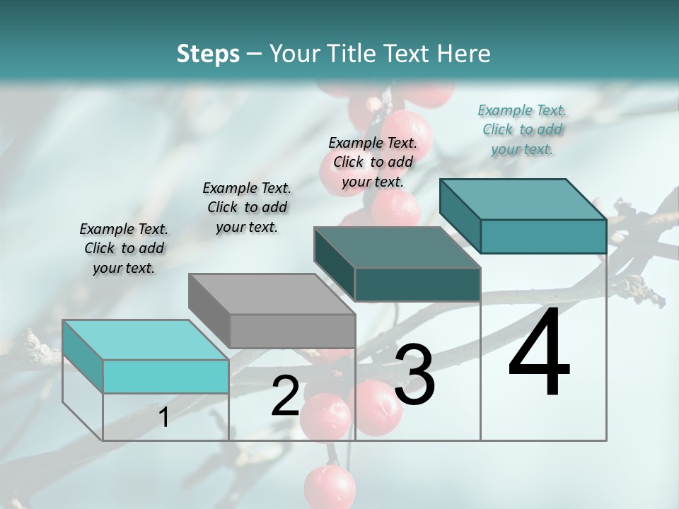Season Schisandra East PowerPoint Template