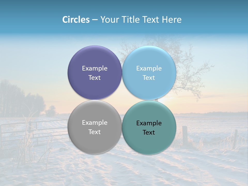 Beauty Dutch Field PowerPoint Template