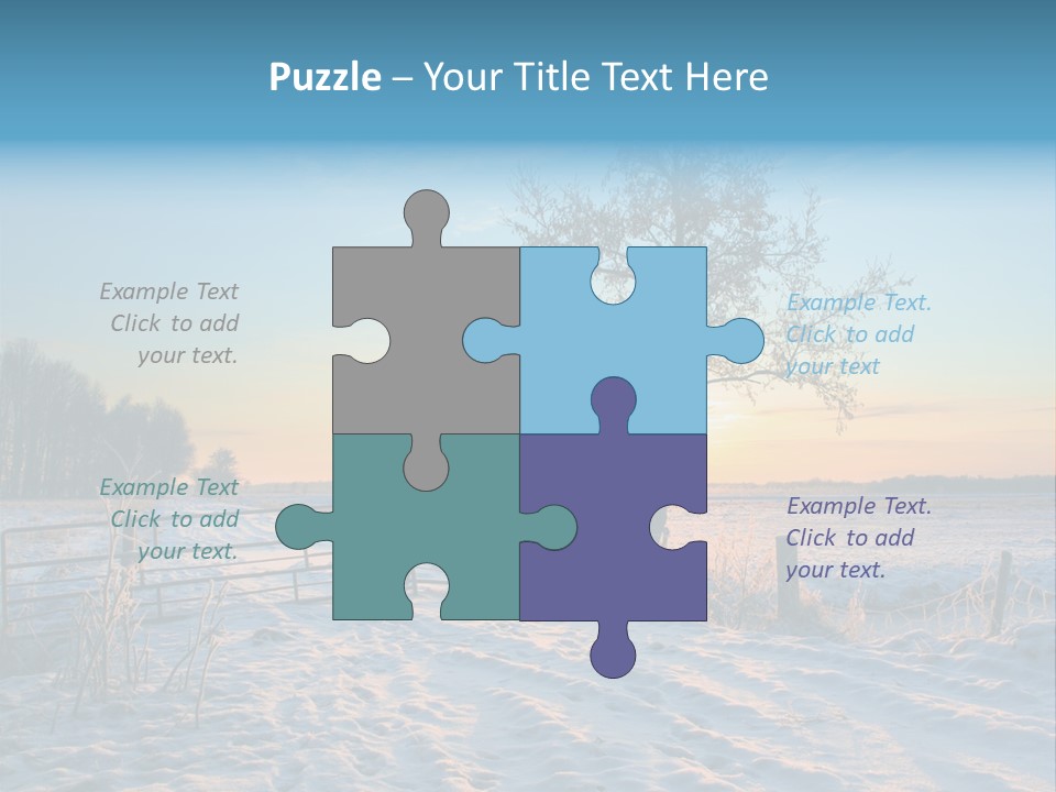 Beauty Dutch Field PowerPoint Template