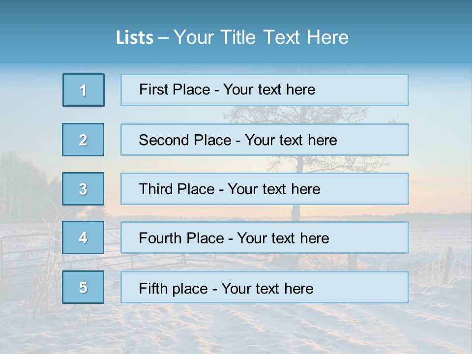 Beauty Dutch Field PowerPoint Template