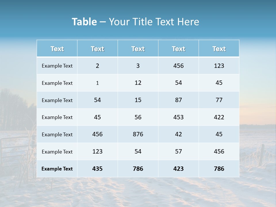 Beauty Dutch Field PowerPoint Template