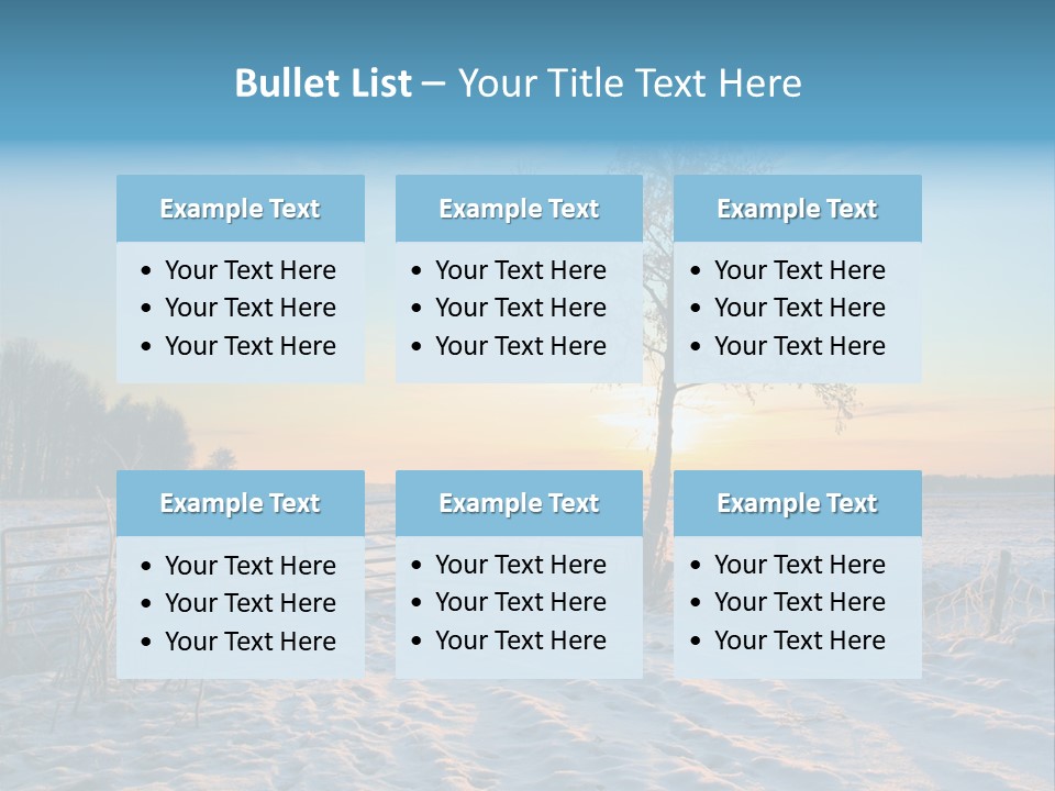 Beauty Dutch Field PowerPoint Template