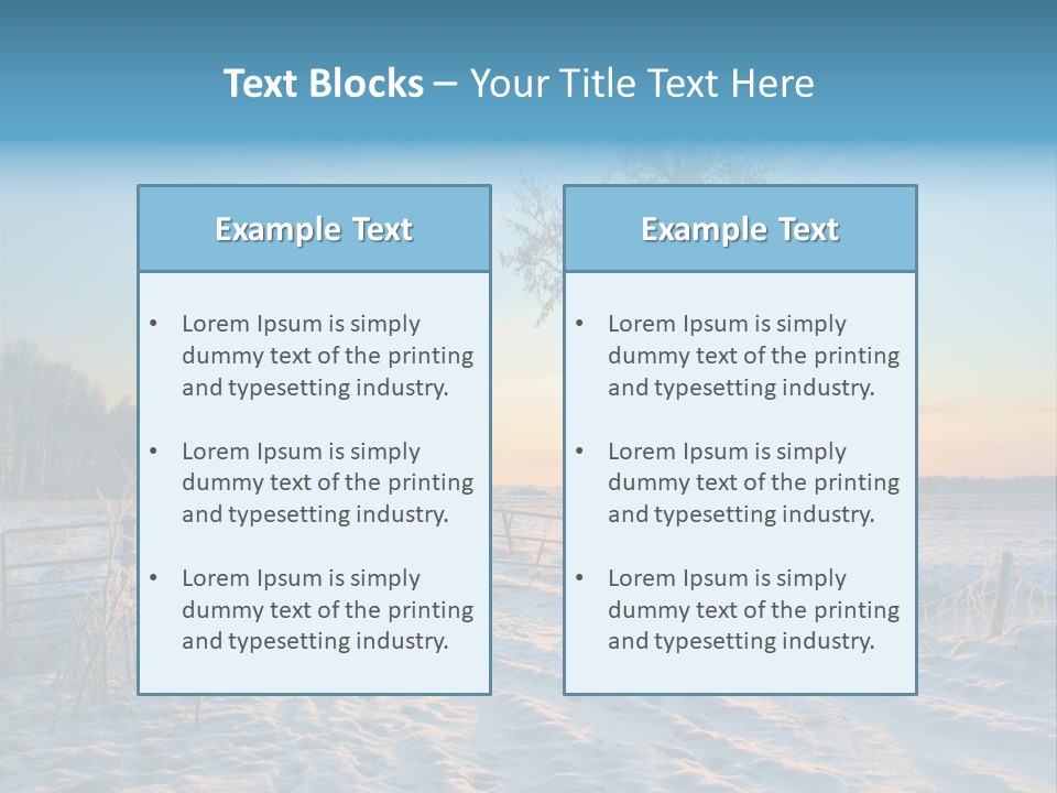 Beauty Dutch Field PowerPoint Template