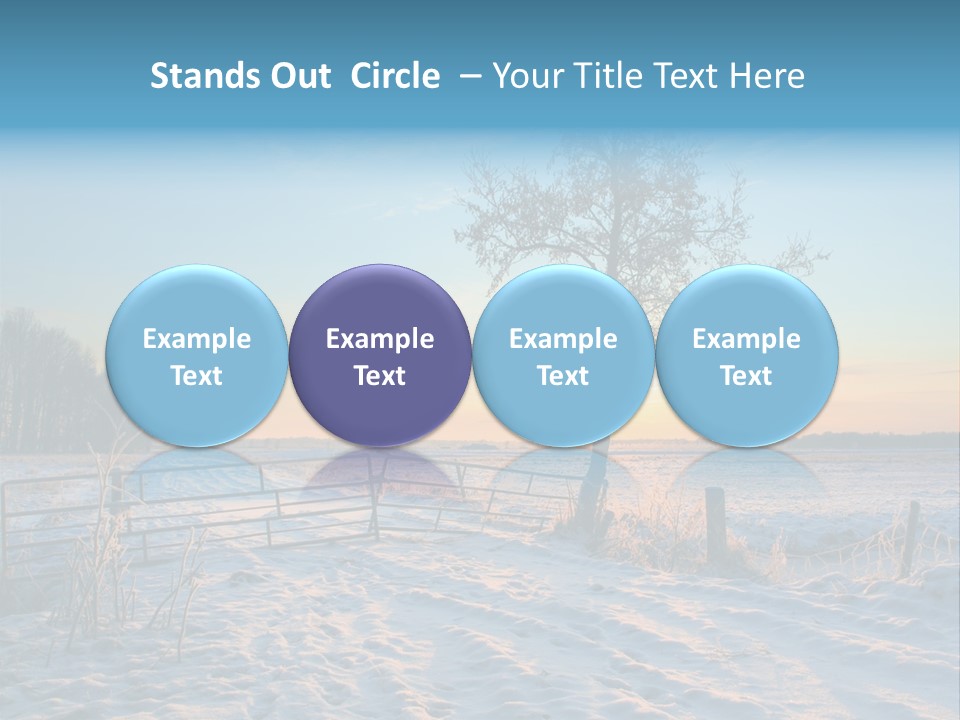 Beauty Dutch Field PowerPoint Template