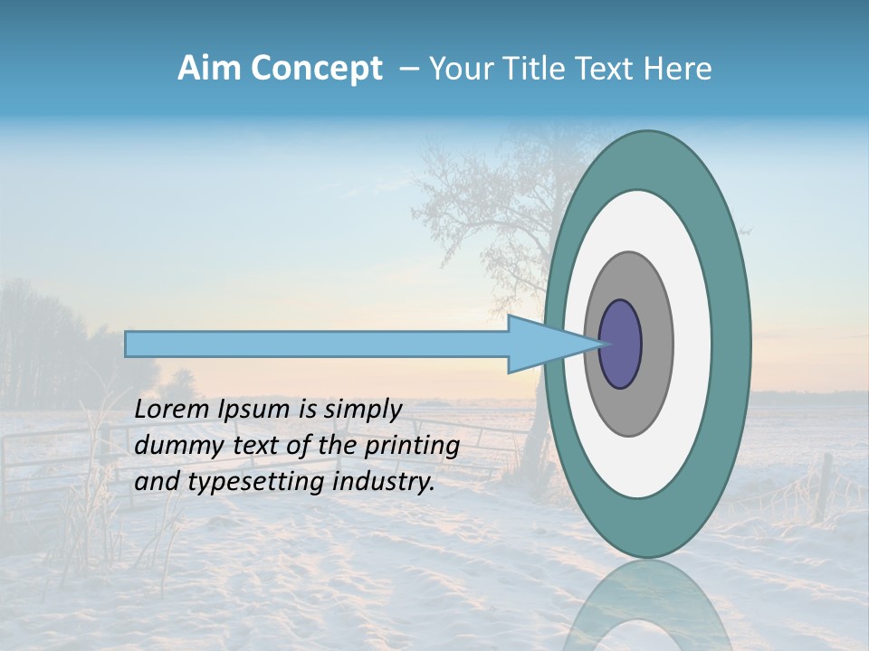 Beauty Dutch Field PowerPoint Template