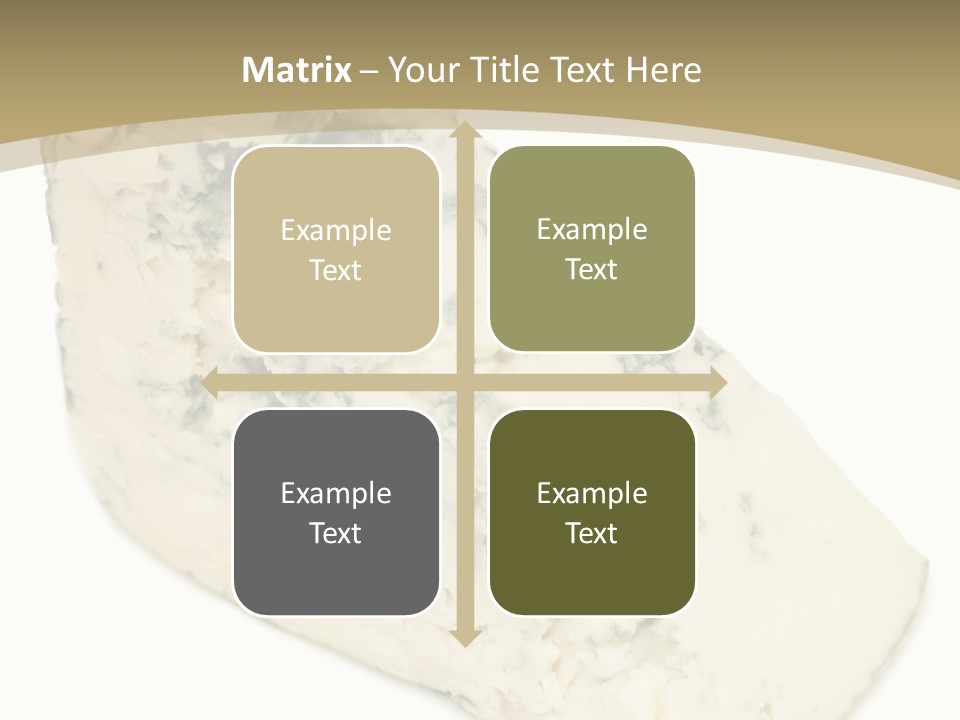 Veined Delicious Appetizer PowerPoint Template