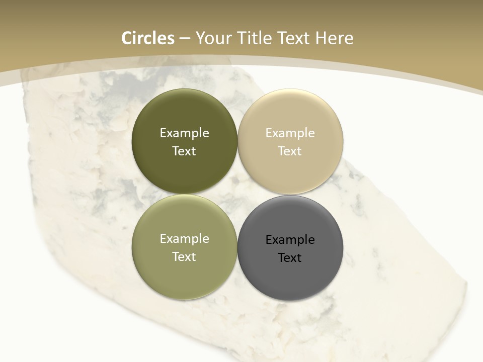 Veined Delicious Appetizer PowerPoint Template