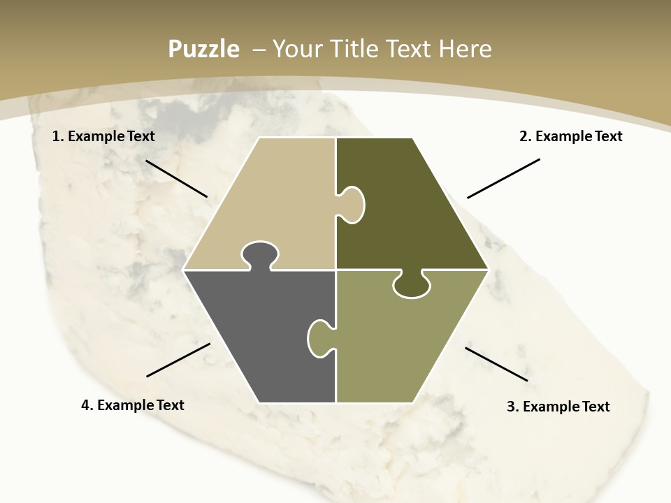 Veined Delicious Appetizer PowerPoint Template