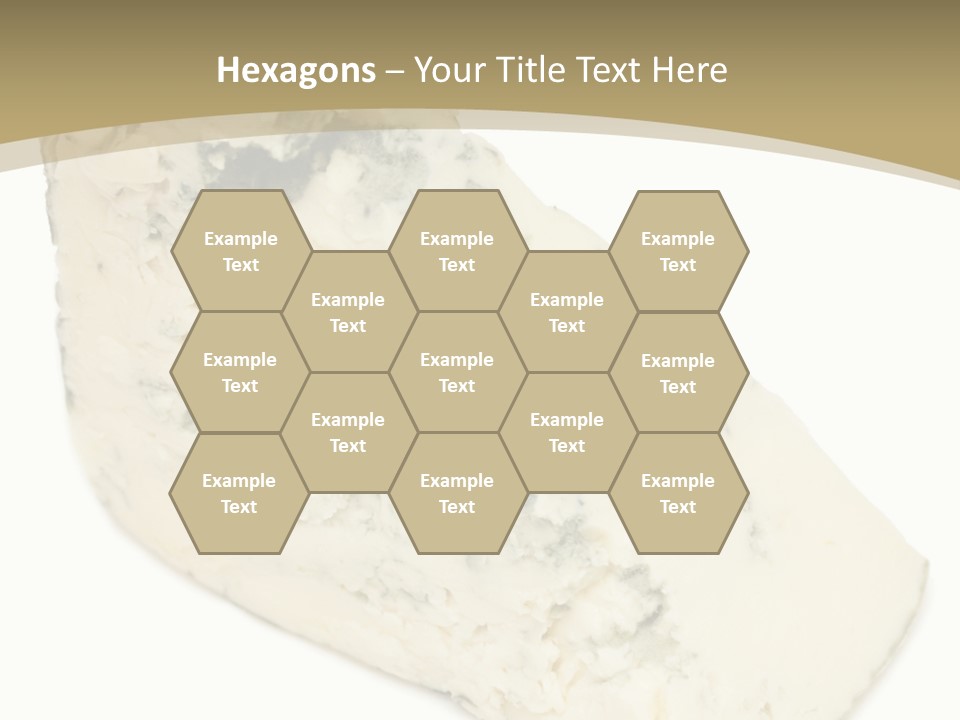 Veined Delicious Appetizer PowerPoint Template