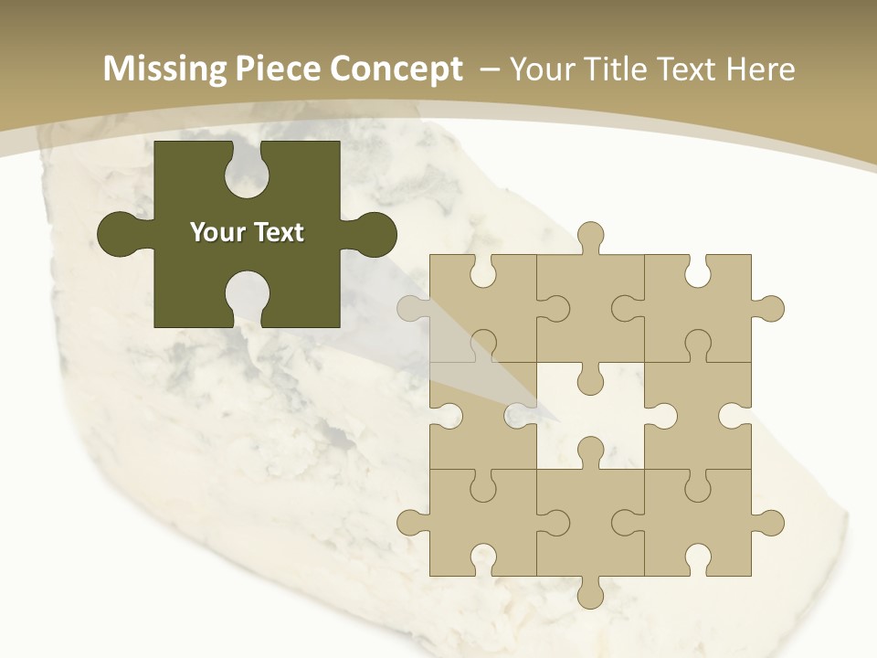 Veined Delicious Appetizer PowerPoint Template