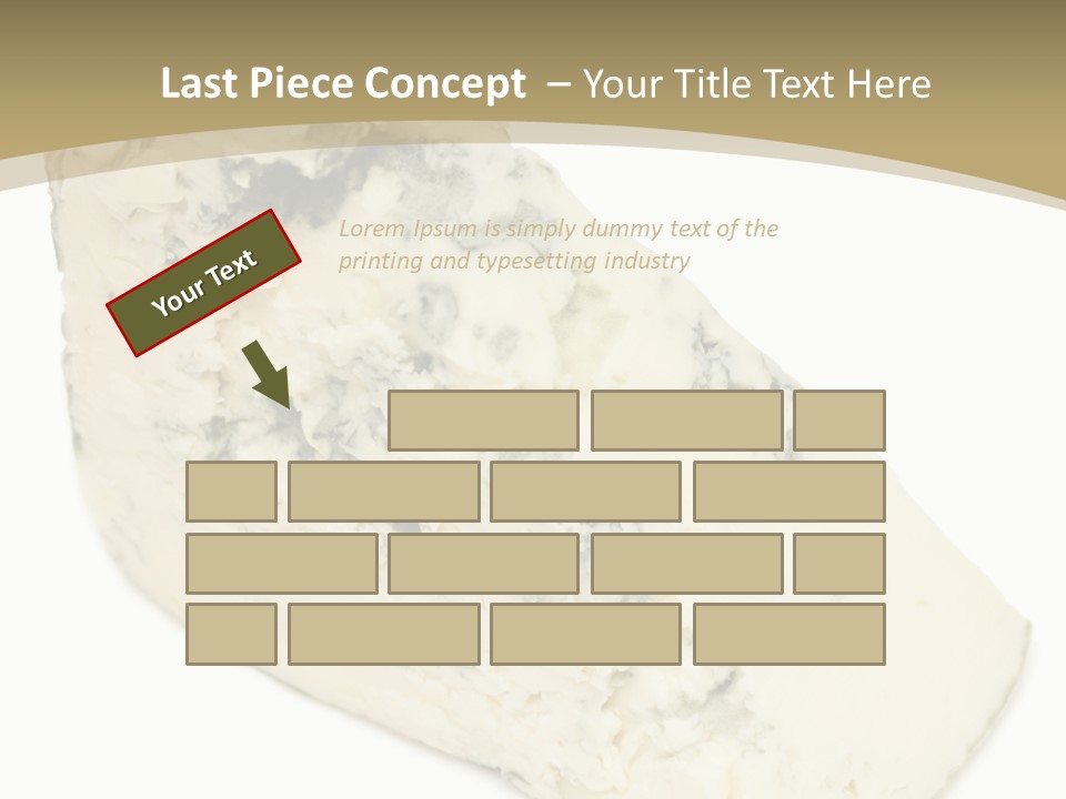 Veined Delicious Appetizer PowerPoint Template