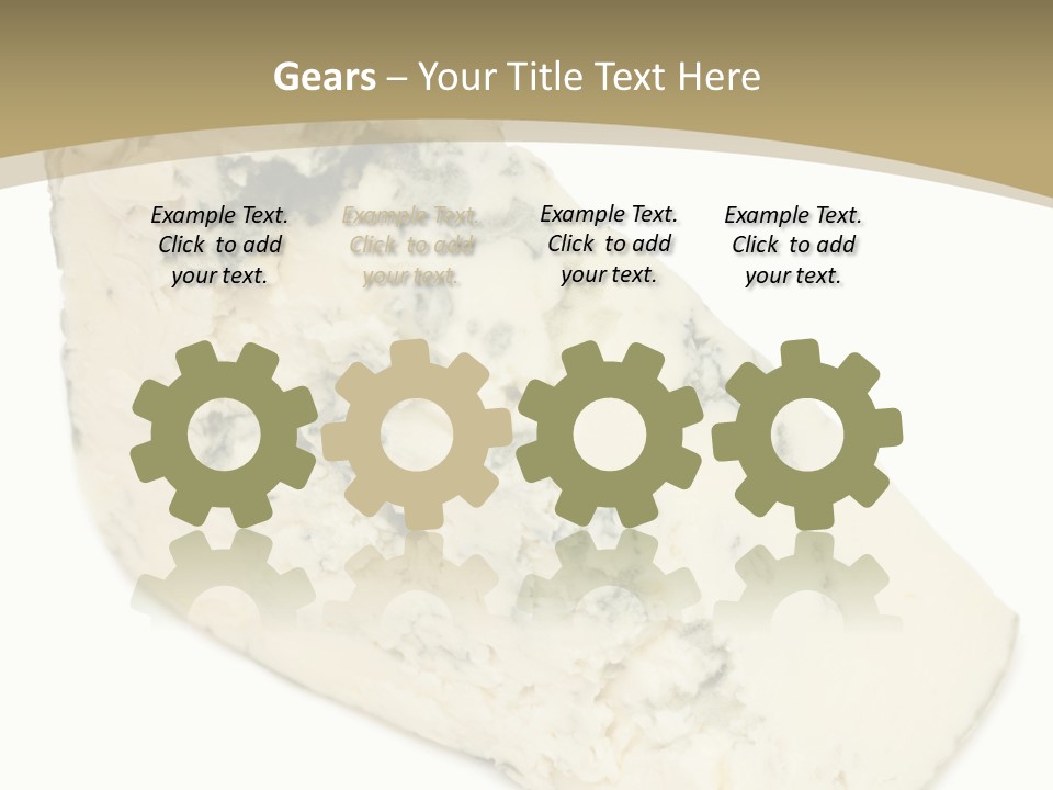 Veined Delicious Appetizer PowerPoint Template