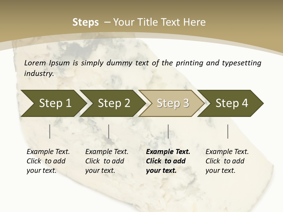 Veined Delicious Appetizer PowerPoint Template