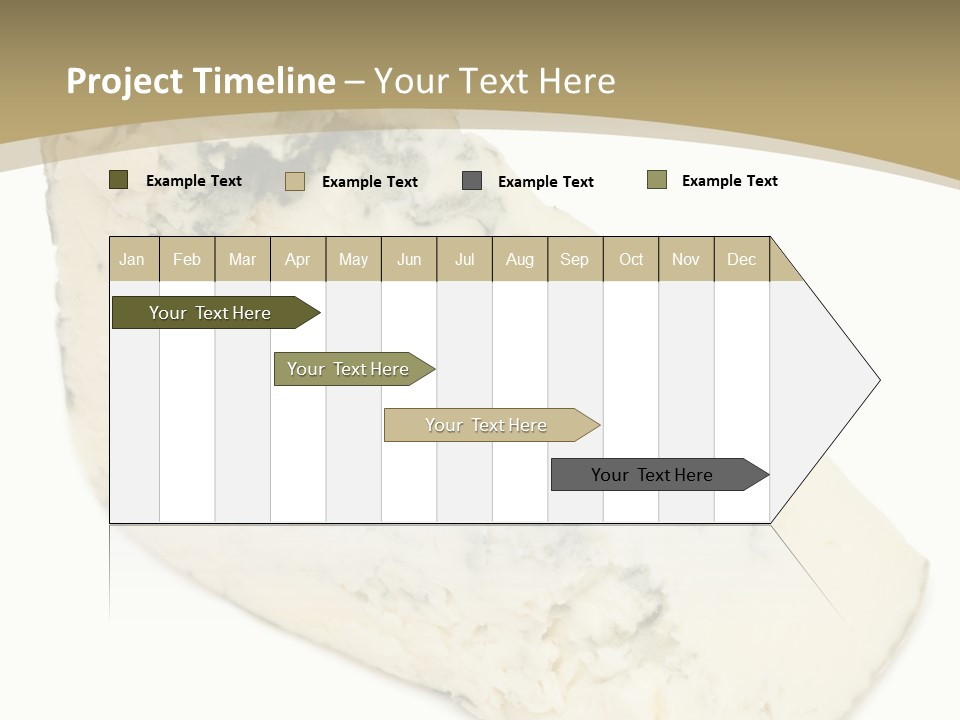 Veined Delicious Appetizer PowerPoint Template