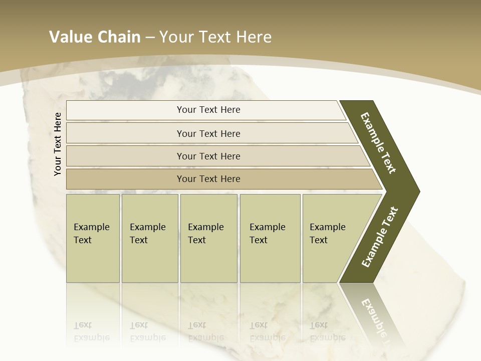 Veined Delicious Appetizer PowerPoint Template