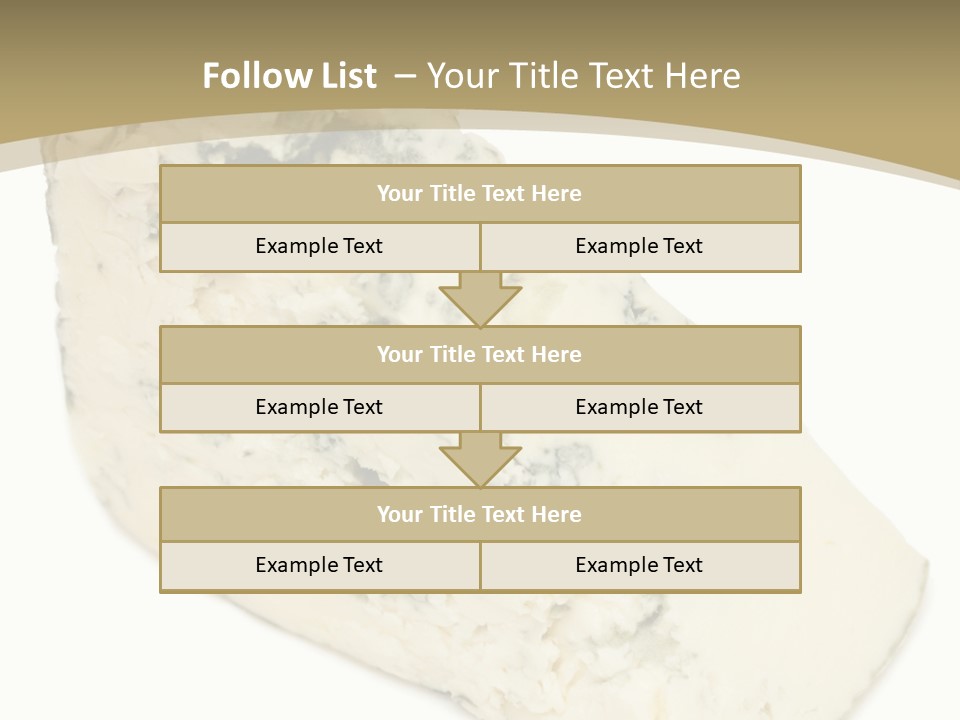 Veined Delicious Appetizer PowerPoint Template