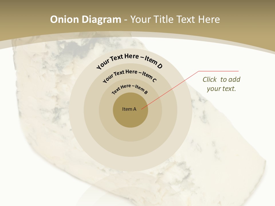 Veined Delicious Appetizer PowerPoint Template