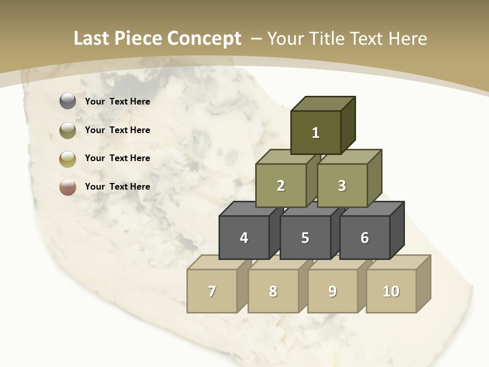 Veined Delicious Appetizer PowerPoint Template