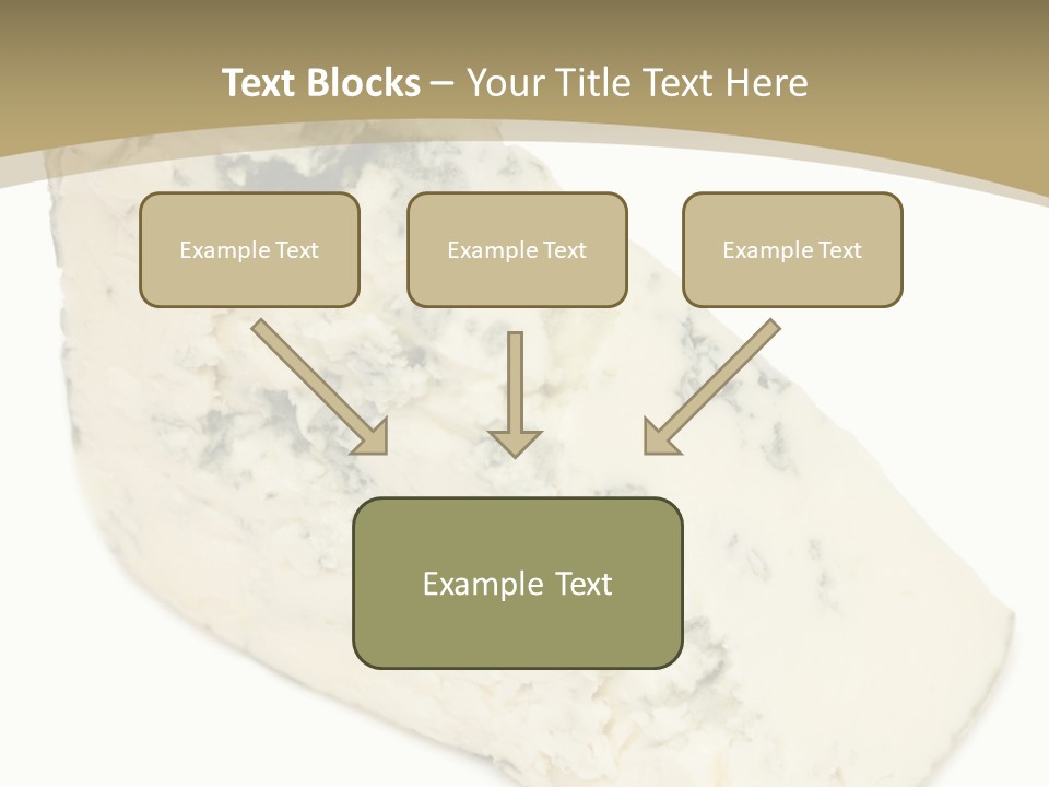 Veined Delicious Appetizer PowerPoint Template