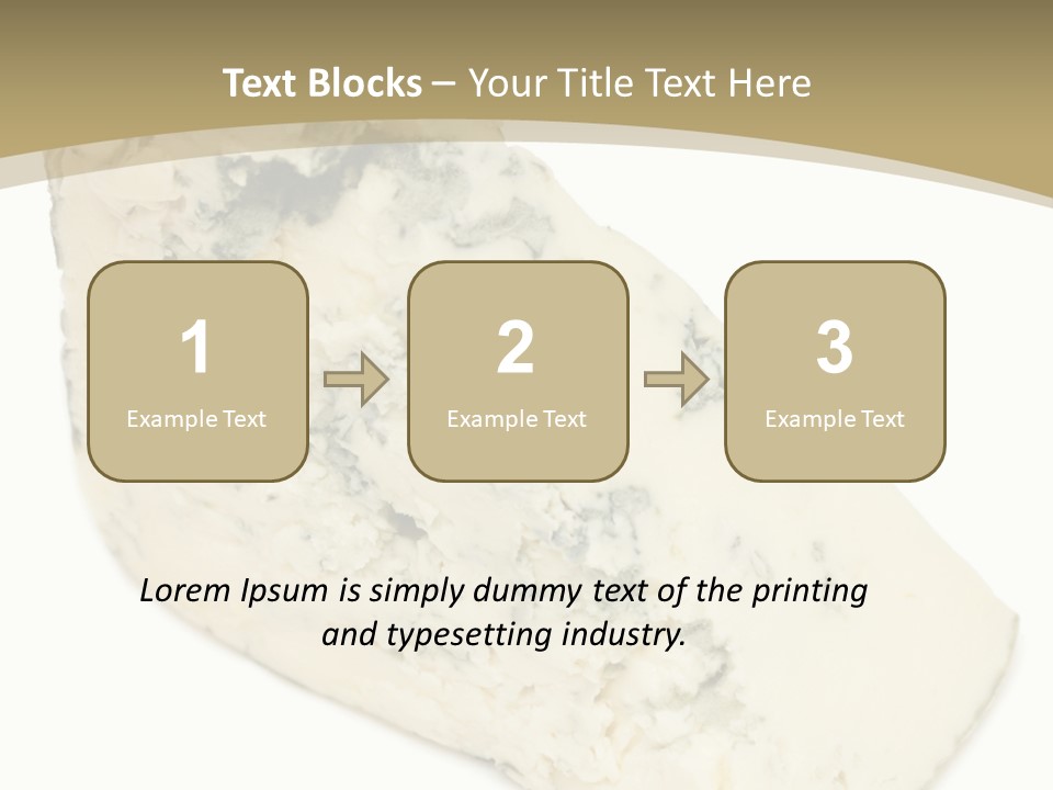 Veined Delicious Appetizer PowerPoint Template