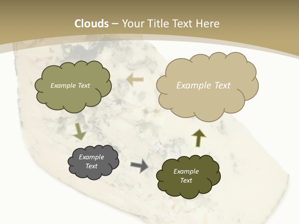 Veined Delicious Appetizer PowerPoint Template