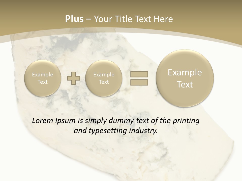 Veined Delicious Appetizer PowerPoint Template