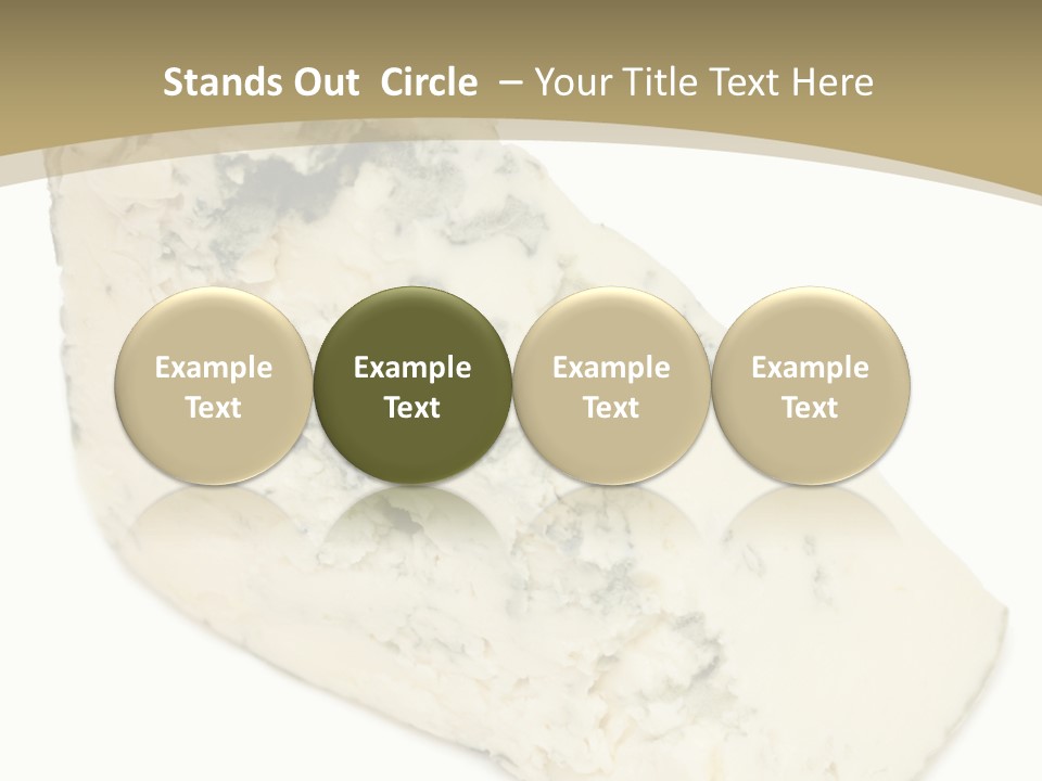 Veined Delicious Appetizer PowerPoint Template