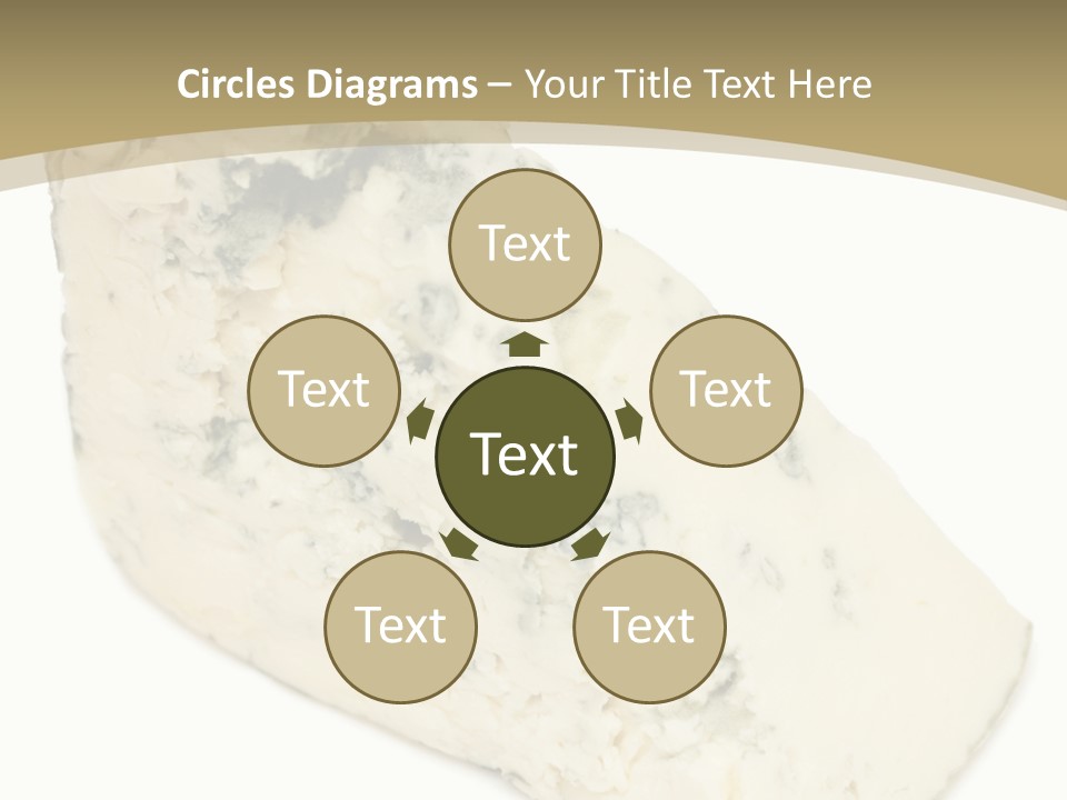 Veined Delicious Appetizer PowerPoint Template