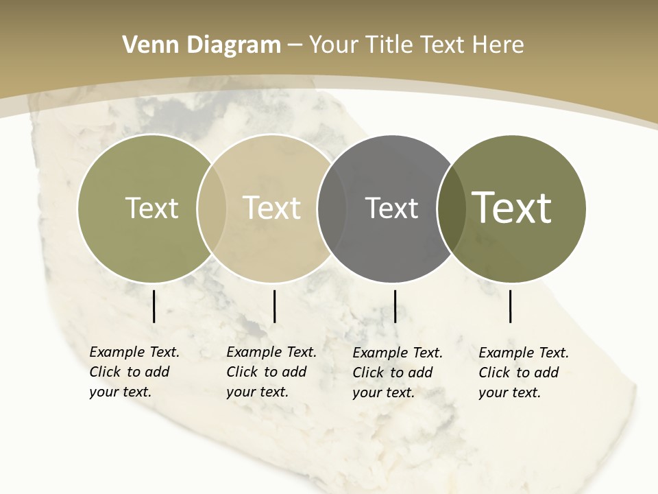 Veined Delicious Appetizer PowerPoint Template