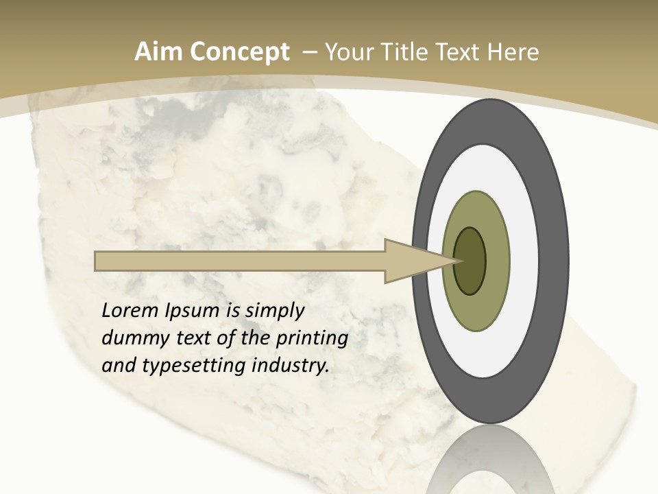 Veined Delicious Appetizer PowerPoint Template