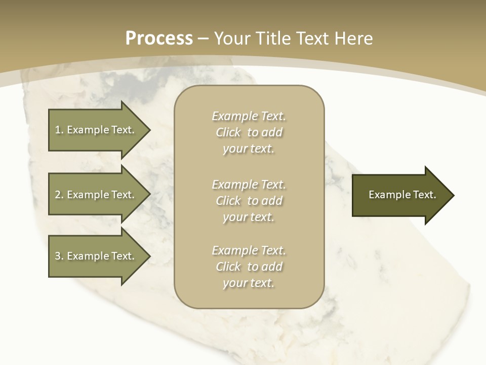 Veined Delicious Appetizer PowerPoint Template