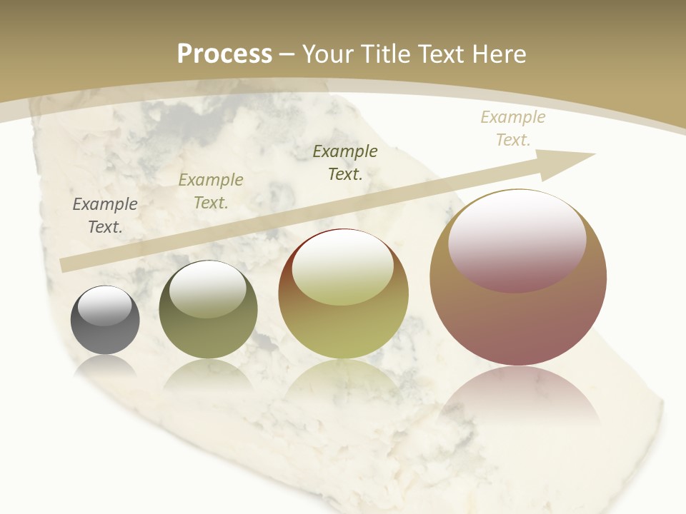 Veined Delicious Appetizer PowerPoint Template