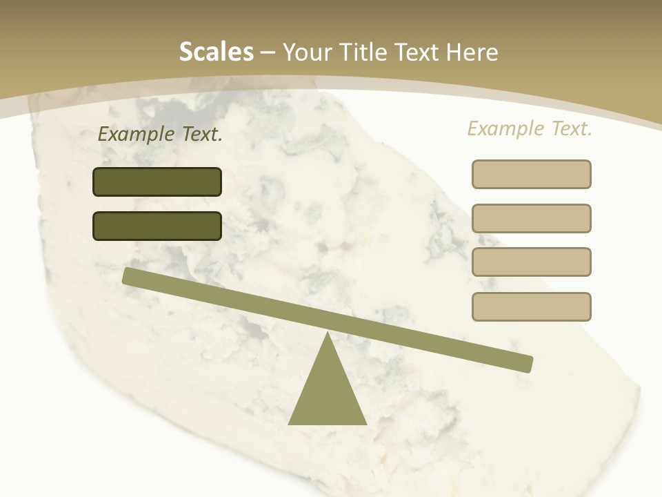 Veined Delicious Appetizer PowerPoint Template