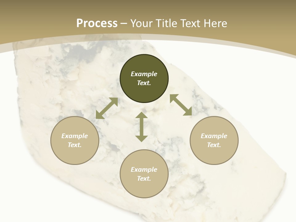 Veined Delicious Appetizer PowerPoint Template