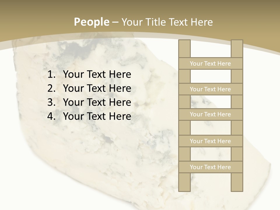 Veined Delicious Appetizer PowerPoint Template