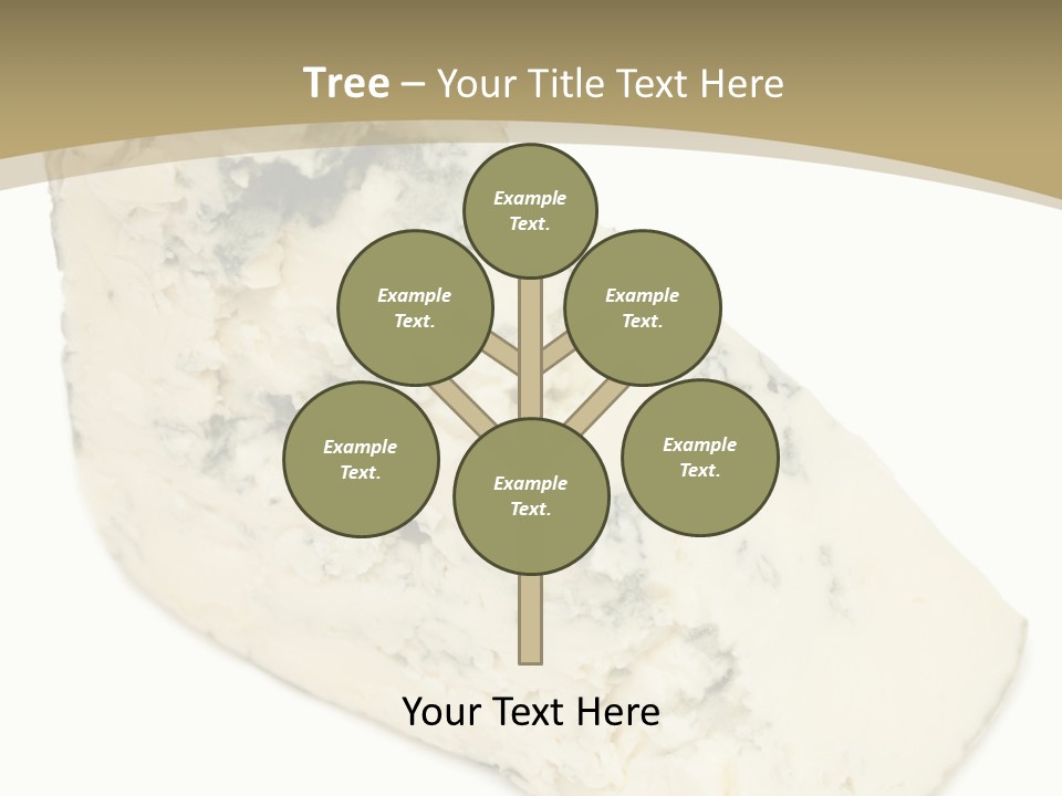 Veined Delicious Appetizer PowerPoint Template