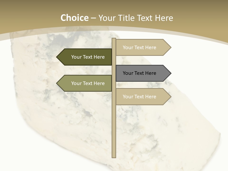 Veined Delicious Appetizer PowerPoint Template