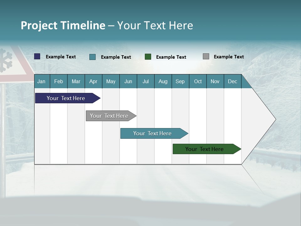 Signs Chains Car PowerPoint Template