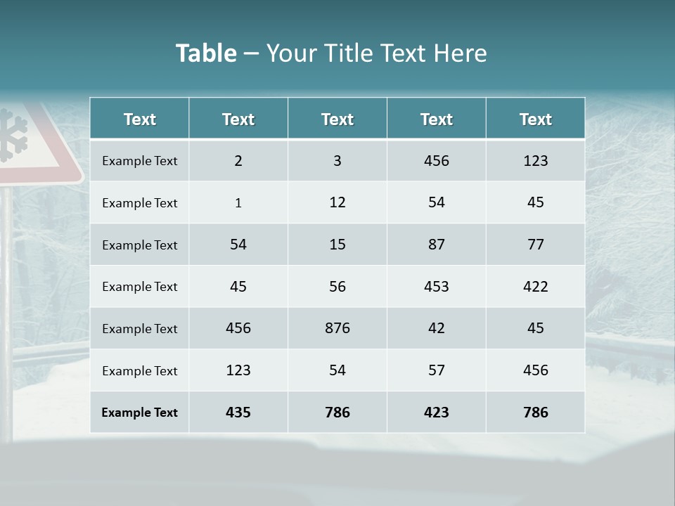 Signs Chains Car PowerPoint Template